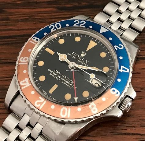 rolex gmt 1675 gilt